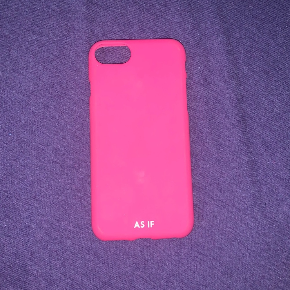 FREE Pink ‘As If’ iPhone Case WITH BUNDLE